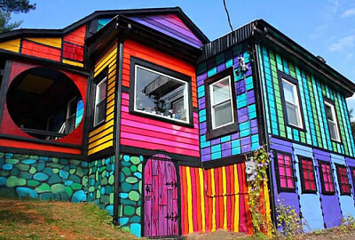 casas coloridas