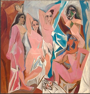 Picasso demoiselles d 'Avignon