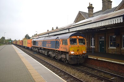 Class 66 Train at Spalding