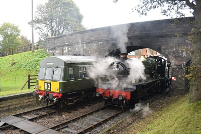 DMU and Betton Grange at Holt NNR