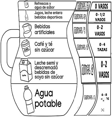 ESQUEMA DE LA JARRA DEL BUEN BEBER