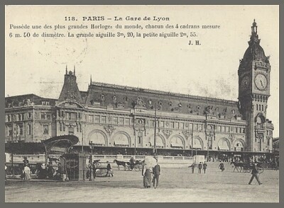 Gare de Lyon en 1900