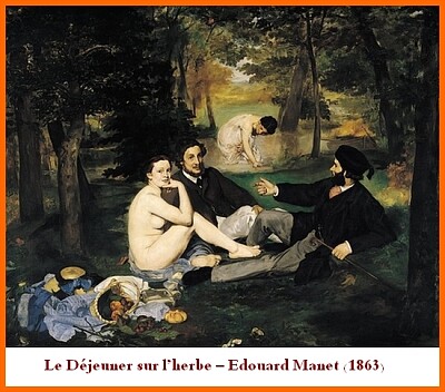 Le Déjeuner sur l’herbe – Edouard Manet (1863)