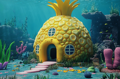 Spongebob's Pineapple House