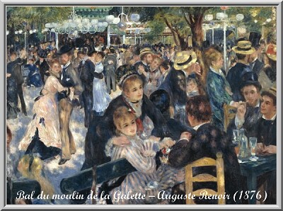 Bal du moulin de la Galette – Auguste Renoir (1876