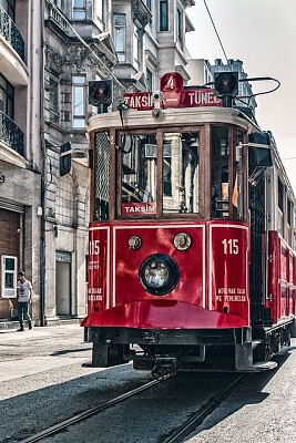 Istanbul nostalgic tramways