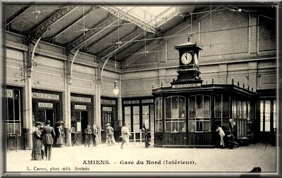 Gare d 'Amiens autrefois