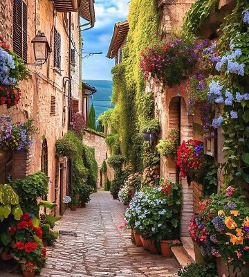 Spello-Italia