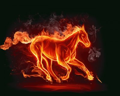 Fire horse