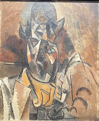 Picasso portrait de Braque