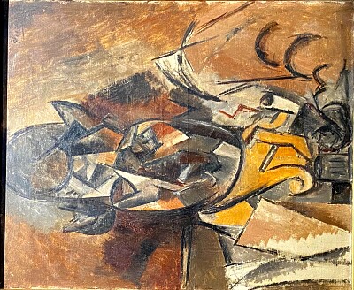 Picasso portrait de Braque