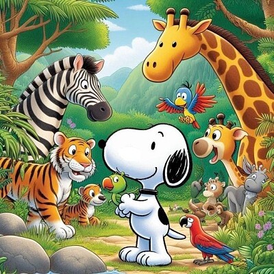 465- SNOOPY Y AMIGOS