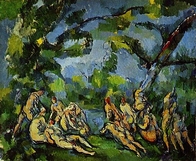 Cézanne le bain