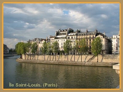 Île saint Louis, Paris