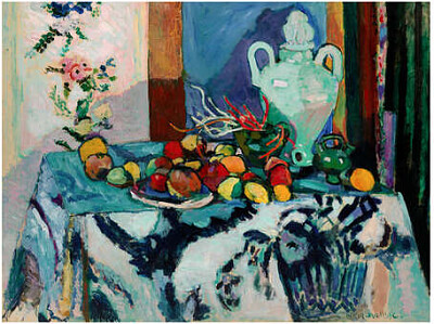 Matisse nature morte bleue