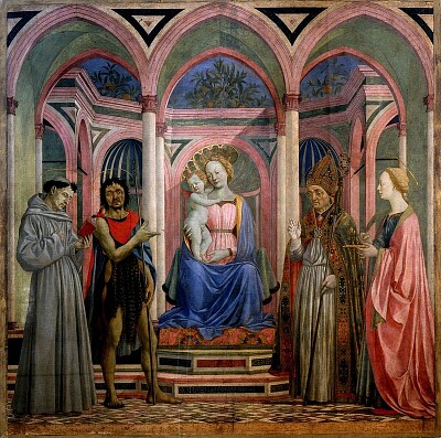 Domenico Veneziano conversation sacrée