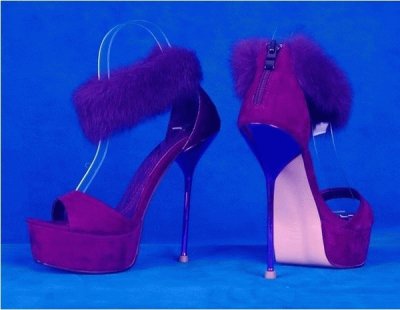 Designer Suede Stilettos