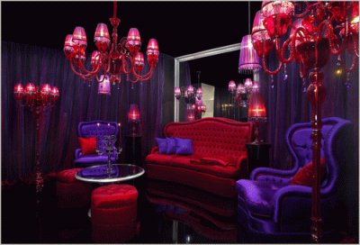 Purple and Red Boudoir