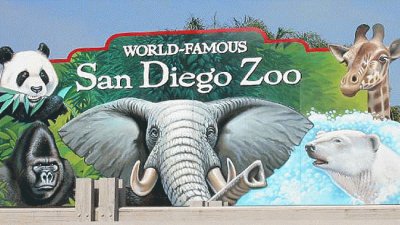 Welcome Sign-San Diego Zoo