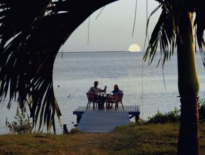 puesta del sol  cayo Coco Cuba