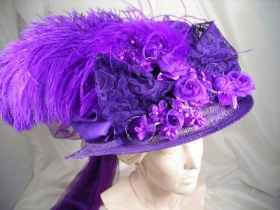 Victorian Ladys Hat