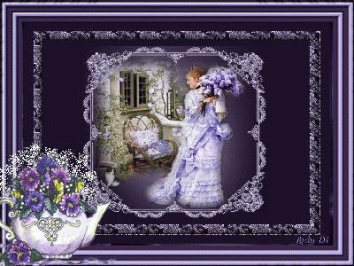 Lilacs, Lace and Love Letters-So Pretty!