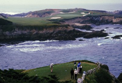 16th Hole at Cypress Point Country Club-Monterey