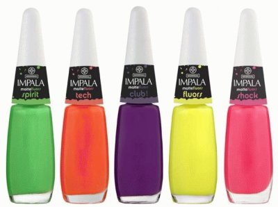 esmaltes coloridos