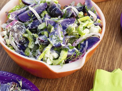 Purple Potato Salad