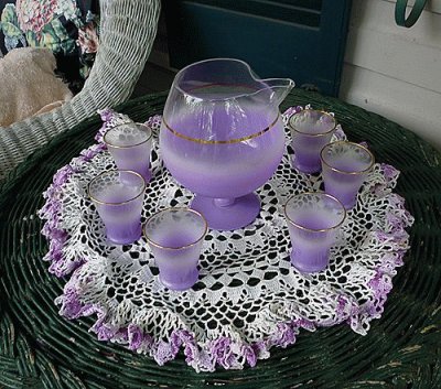 Brandy Snifter Pitcher and Glasses