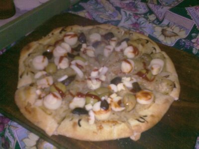 PIZZA DE PALMITOS