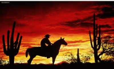 Arizona Cowboy Sunset