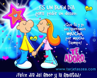 Feliz DÃ­a de la Amistad y del Amor