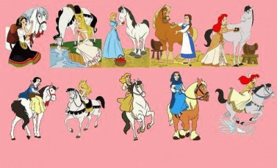 Princesses with Horses jigsaw puzzle