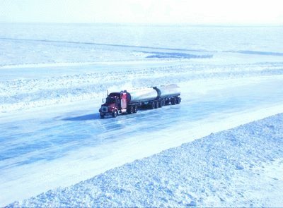 Ruta en la nieve