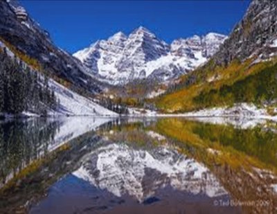 Maroon Belles near Aspen Colorado Fall 2012