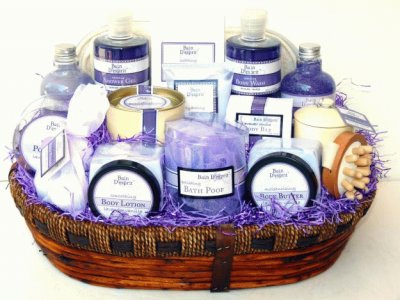 Bath and Body Gift Basket