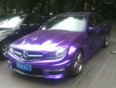 Mercedes Benz C63-China