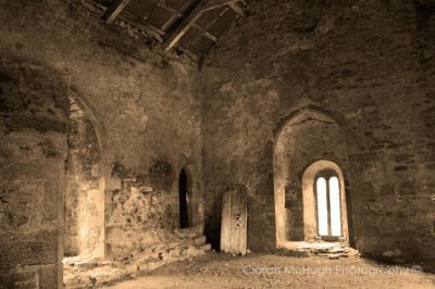 Bloody chapel at Leeds Castle