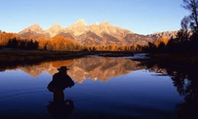 Catching Dinner - Wyoming