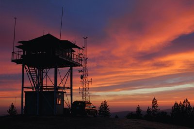 Forest Fire Lookout-Sierra National Forest