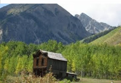 Colorado gold rush ghost town