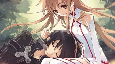 Kirito and  Asuna 2