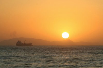 Atardecer en Baja California, MÃ©x.