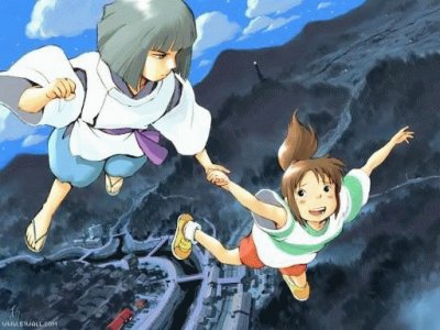 Chihiro and Haku 3