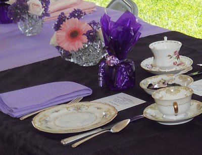 Tea Party Table Setting