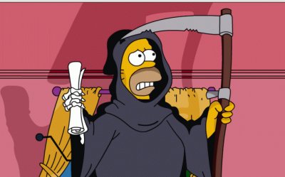 homero es la muerte