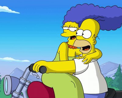 Marge y Homero