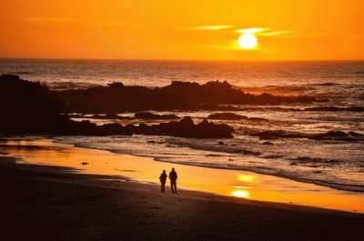 Sunset Stroll-carmel