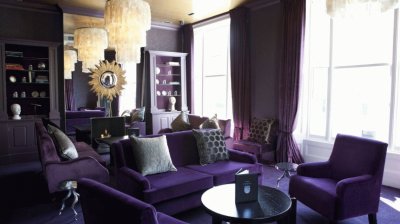 Purple Living Room